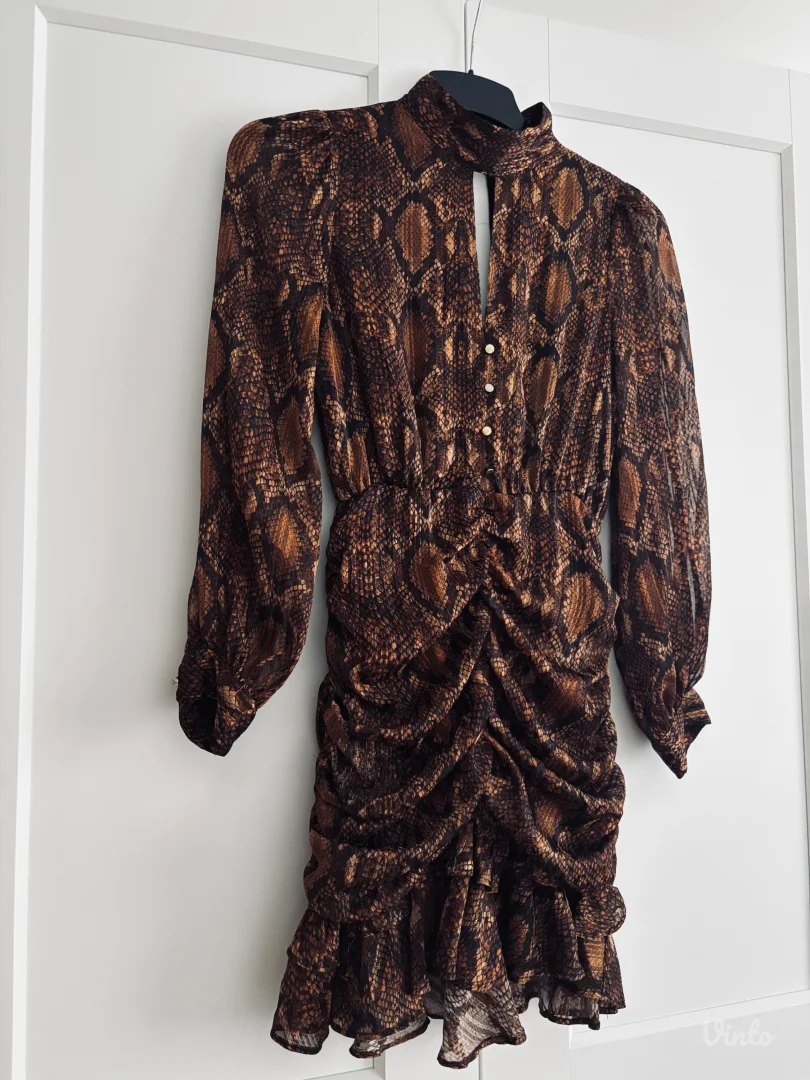 Zara animal print haljina