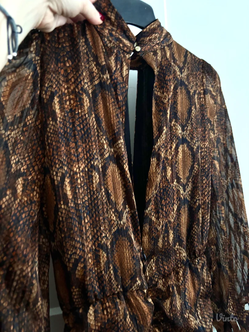 Zara animal print haljina