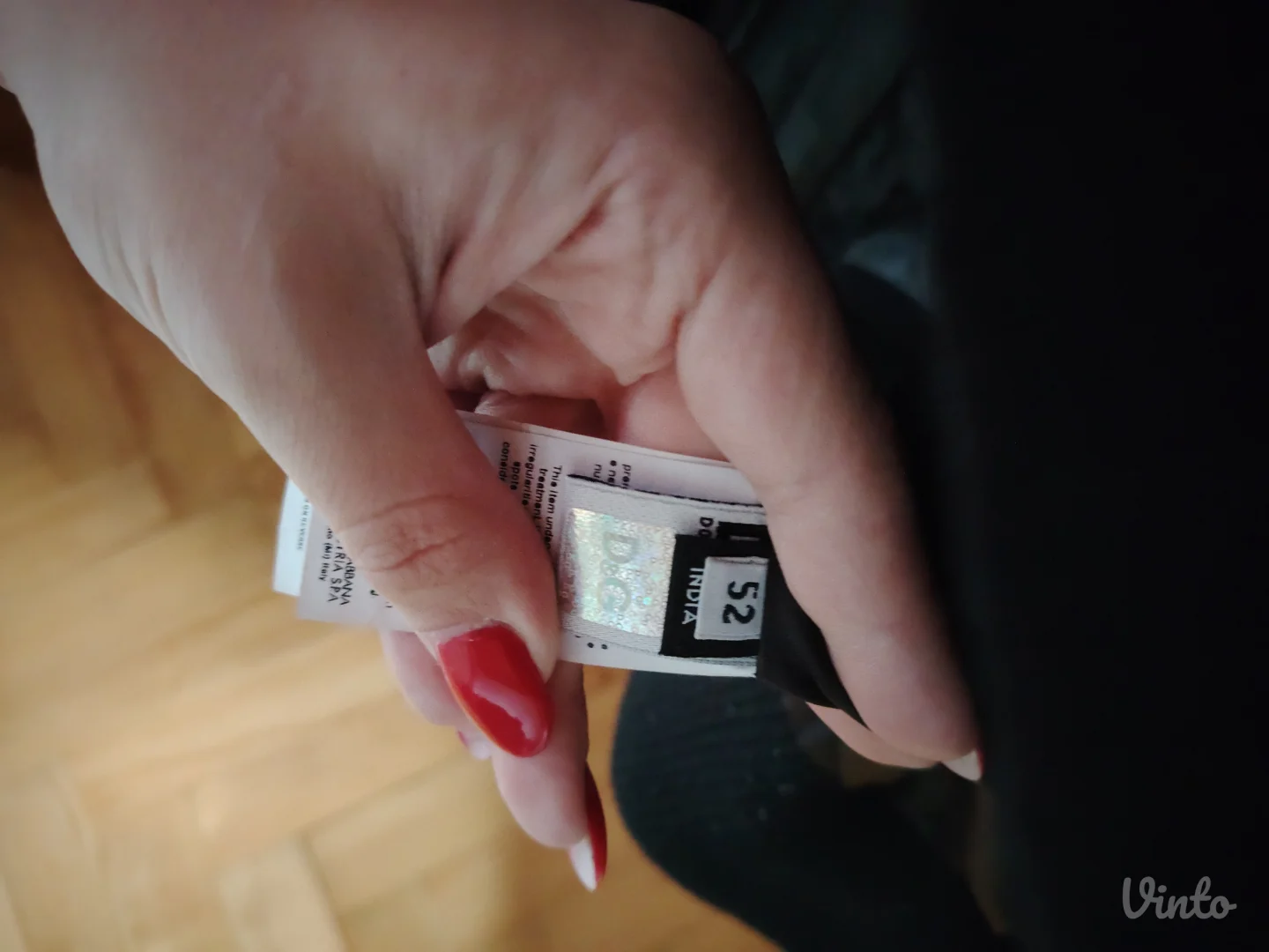 D&G Dolce & Gabbana kožna bomber jakna