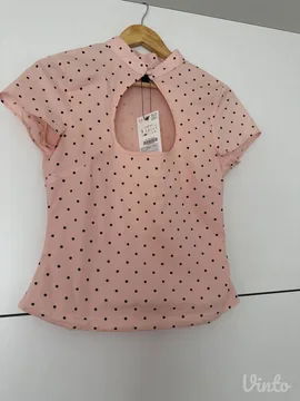 Zara polka dot bluza