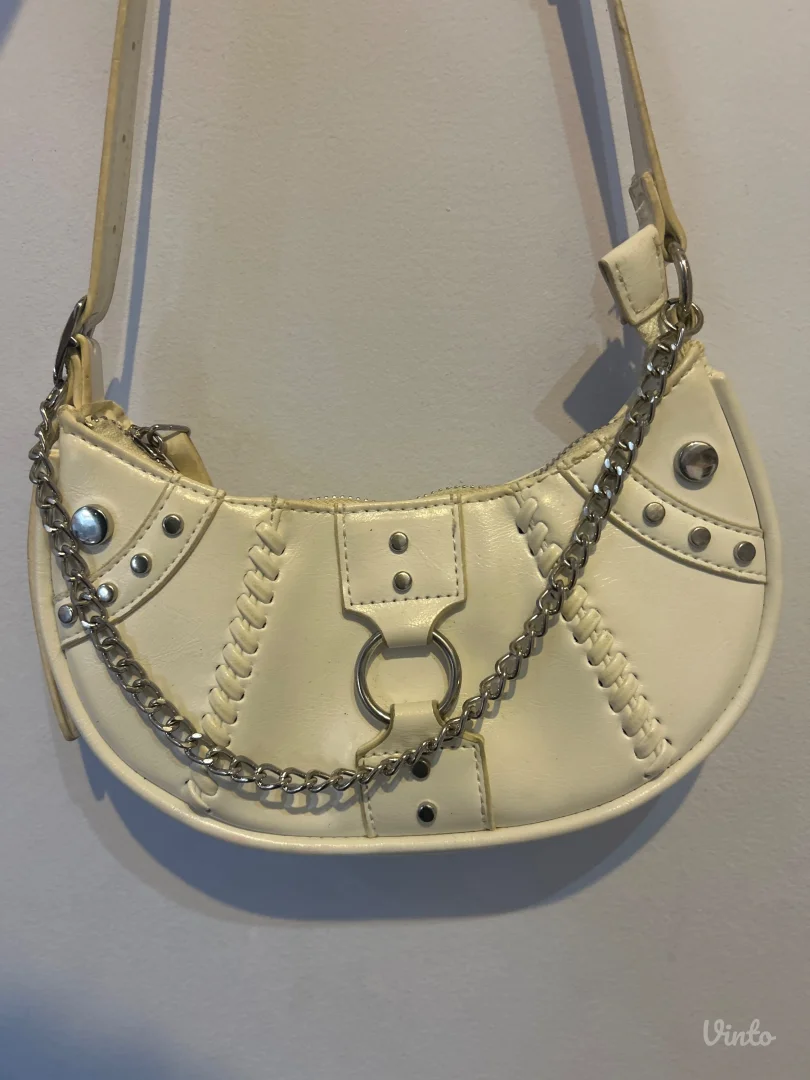 y2k bela mini torbica