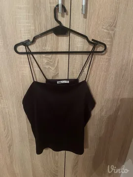 zara crni top