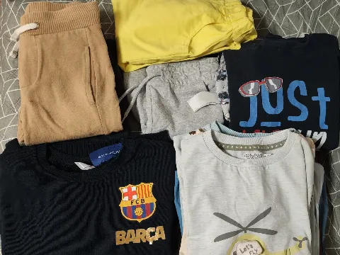 Paket dečije garderobe 5–6 godina – 15 komada