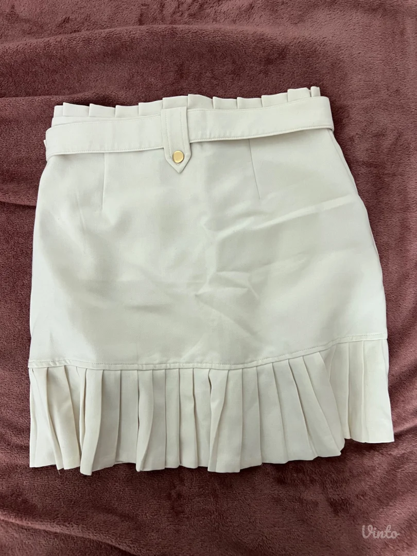 Elegantna bež suknjica