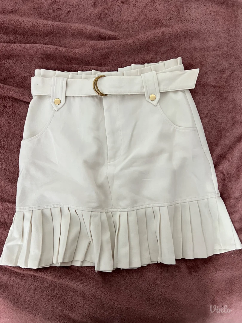 Elegantna bež suknjica