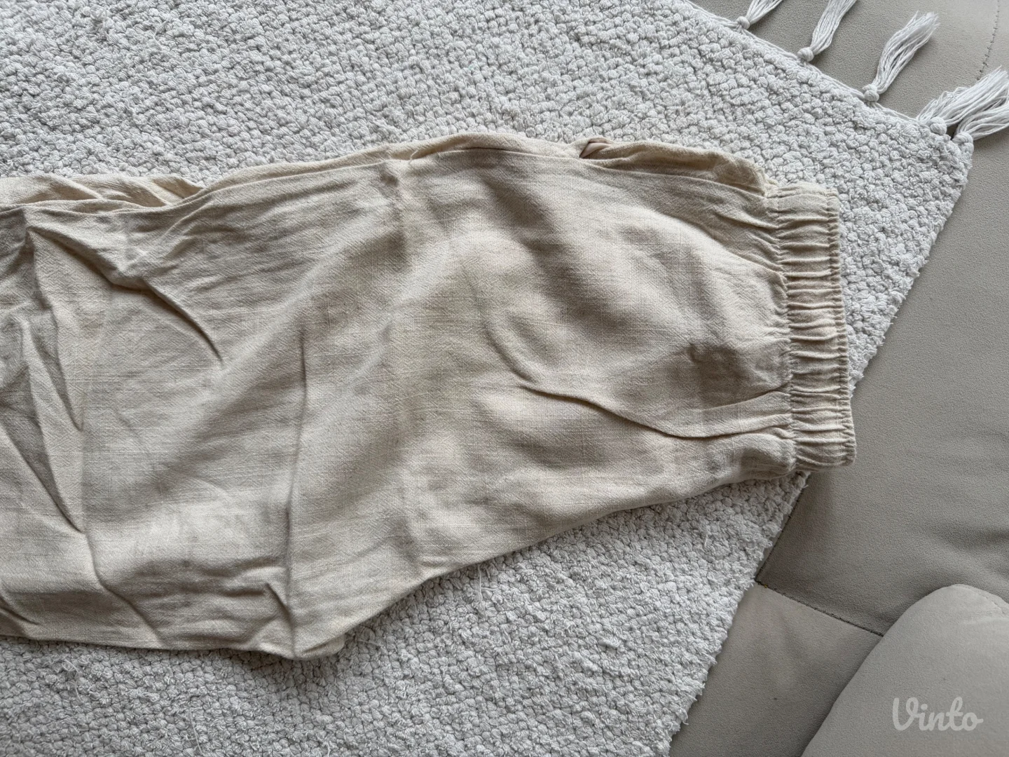 Stradivarius lanene pantalone