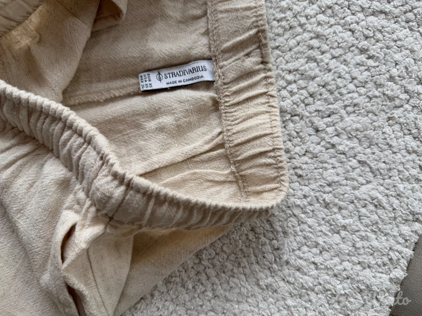 Stradivarius lanene pantalone