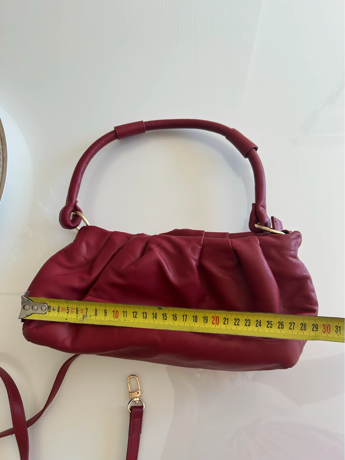 Bordo torbica brenda Stradivarius