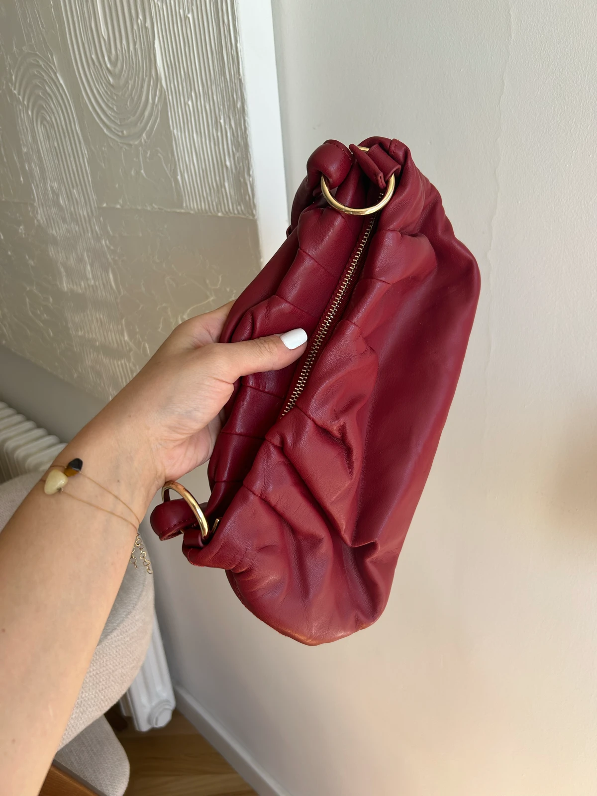 Bordo torbica brenda Stradivarius