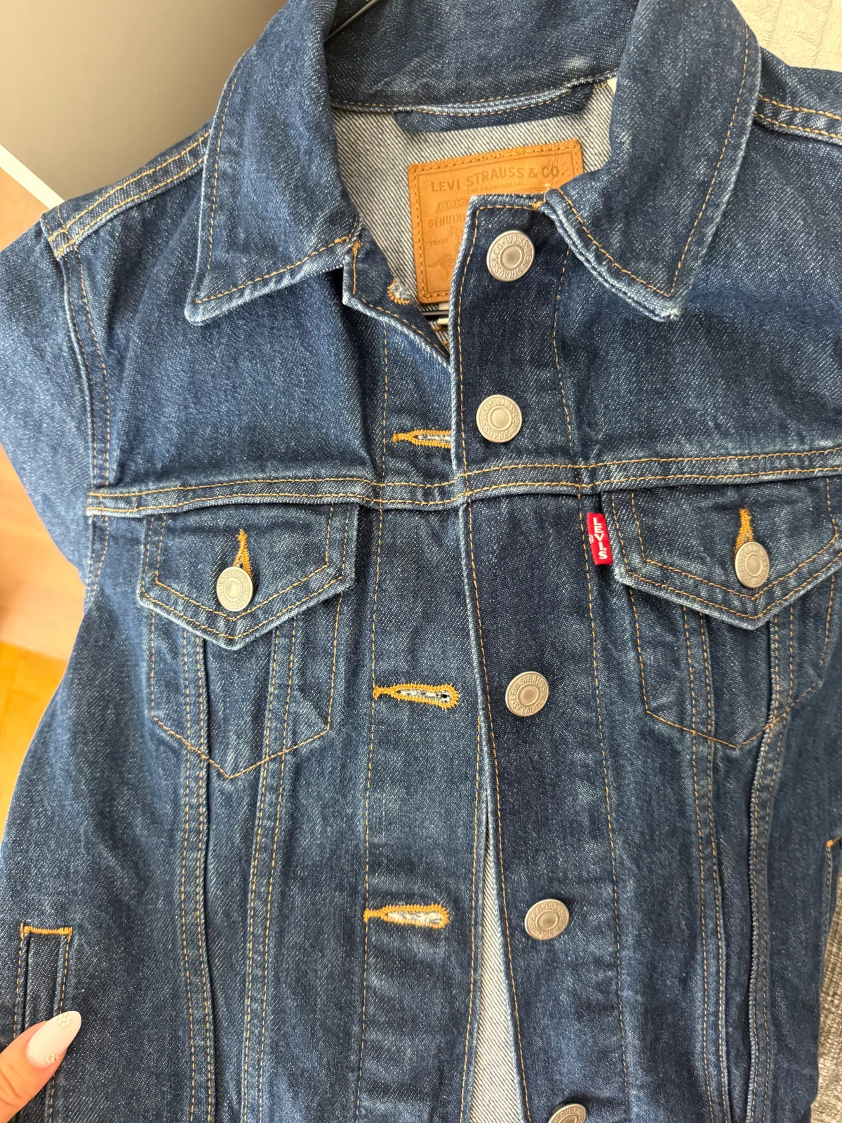 Levis teksas jakna XS