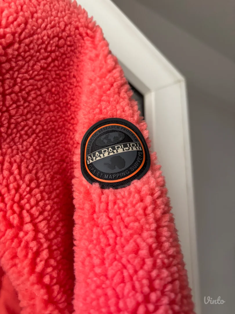 napapijri teddy/fleece duks