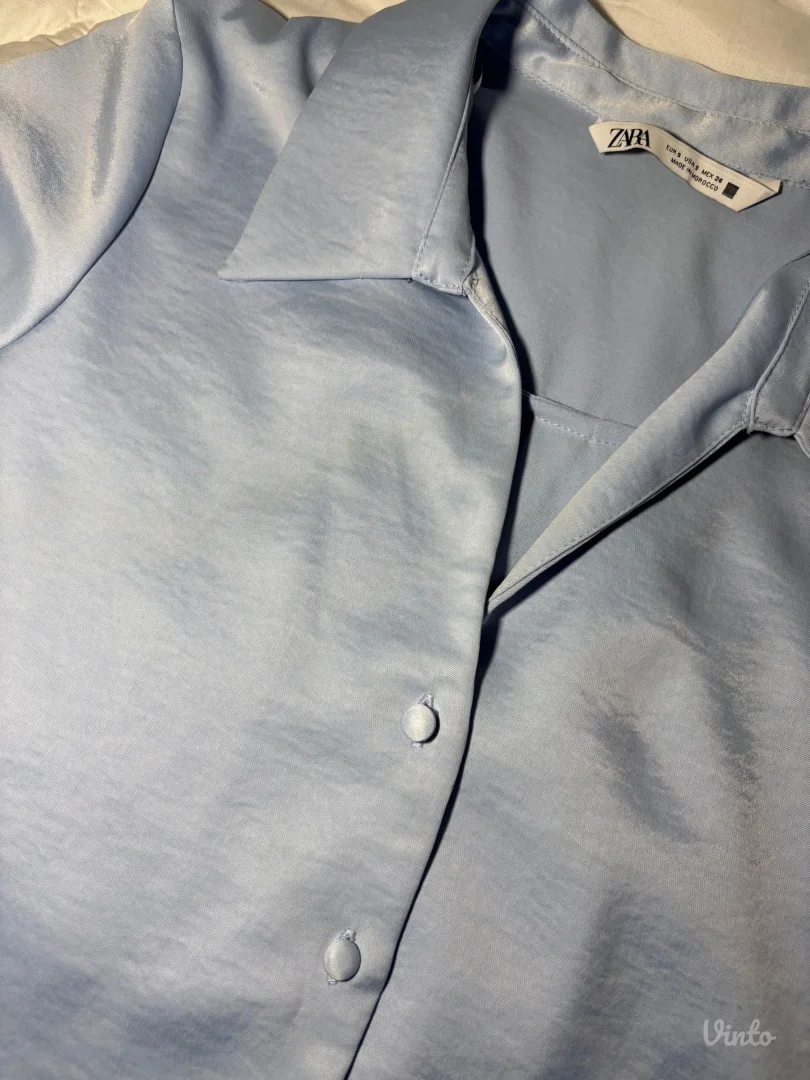 zara satenska kosulja