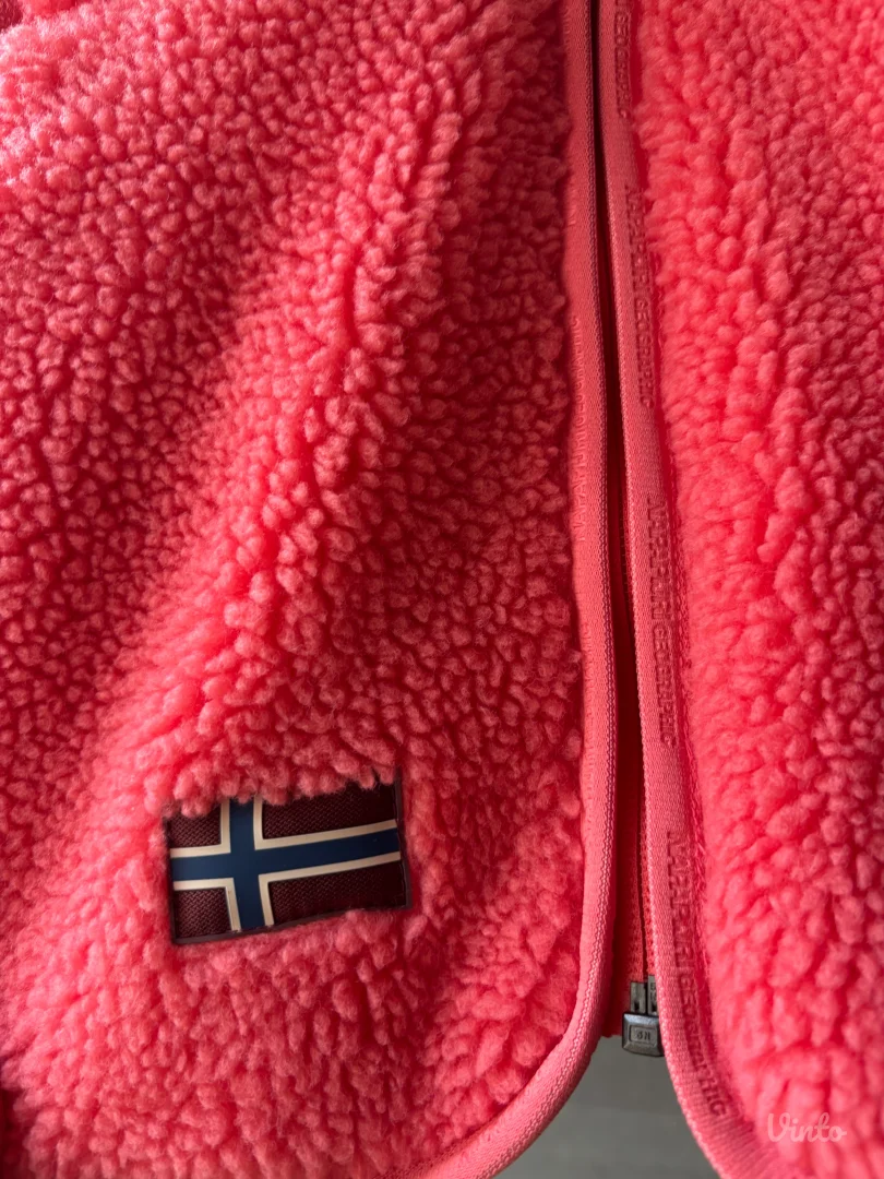 napapijri teddy/fleece duks