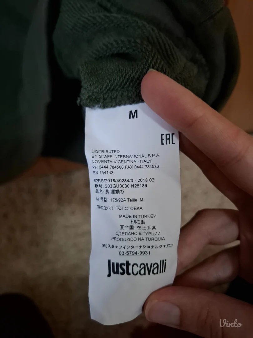 Just cavalli muski duks