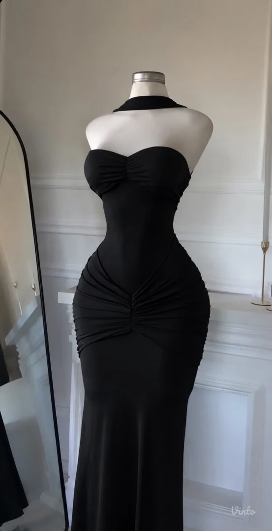 Crna elegantna haljina