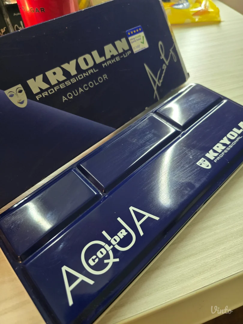 Kryolan AquaColor Paleta sa 12 boja