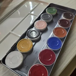 Kryolan AquaColor Paleta sa 12 boja