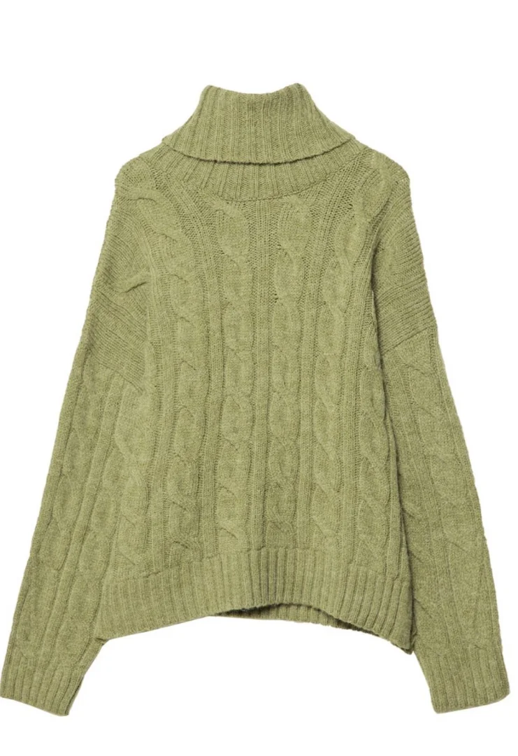 Stradivarius dzemper rolka 💚