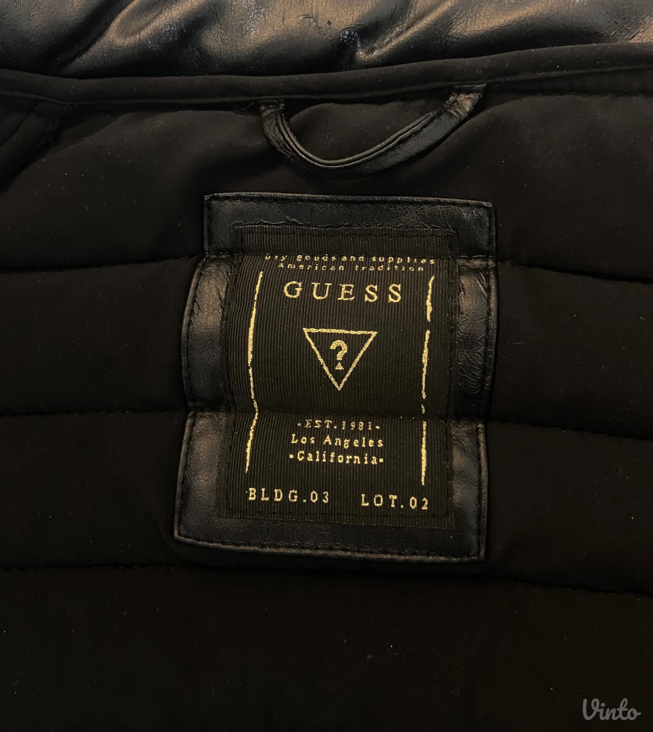 GUESS original crna uska jakna / XS
