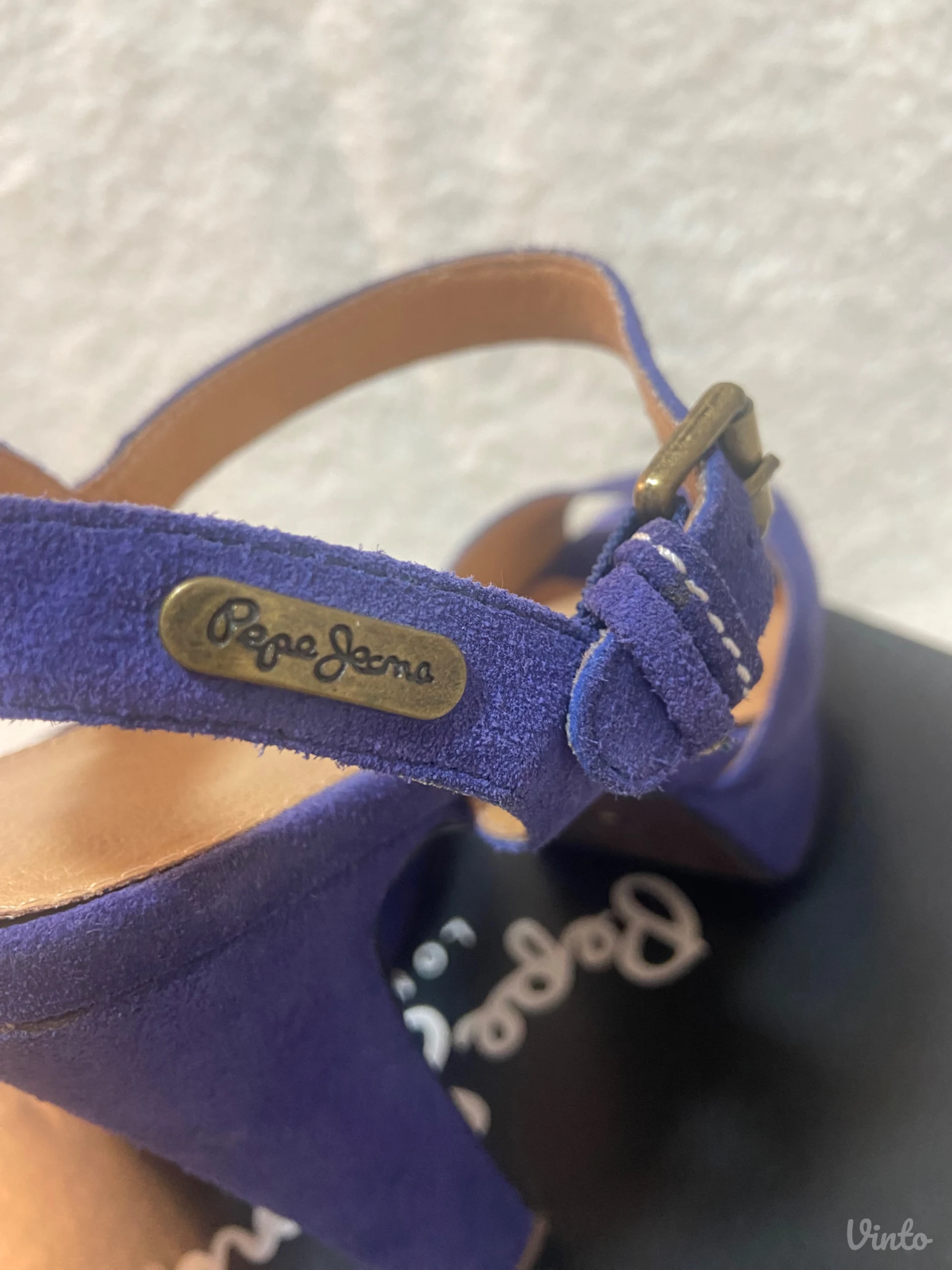 Pepe Jeans teget štikle / 39