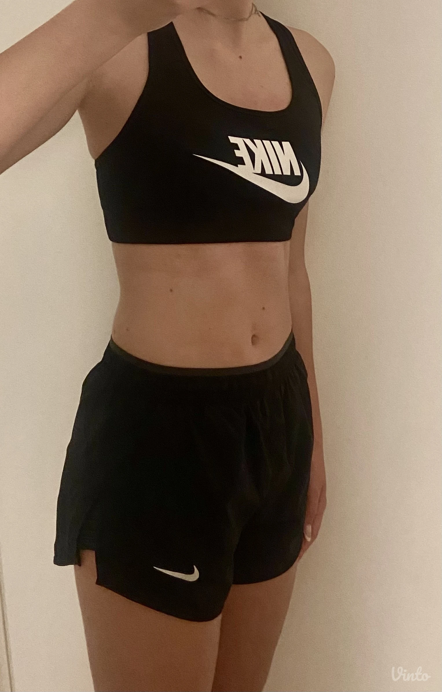 NIKE original crni sportski set / XS