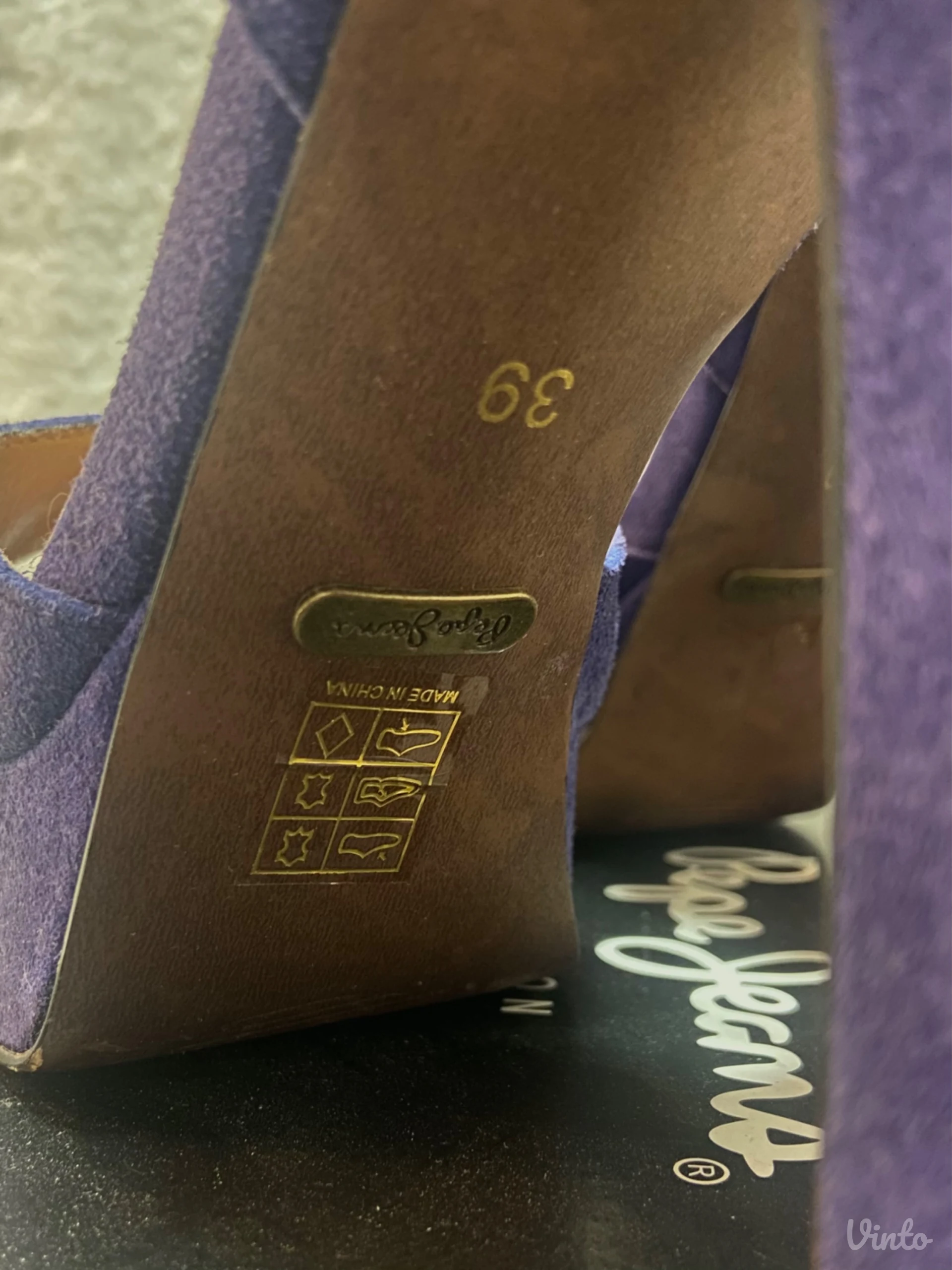 Pepe Jeans teget štikle / 39
