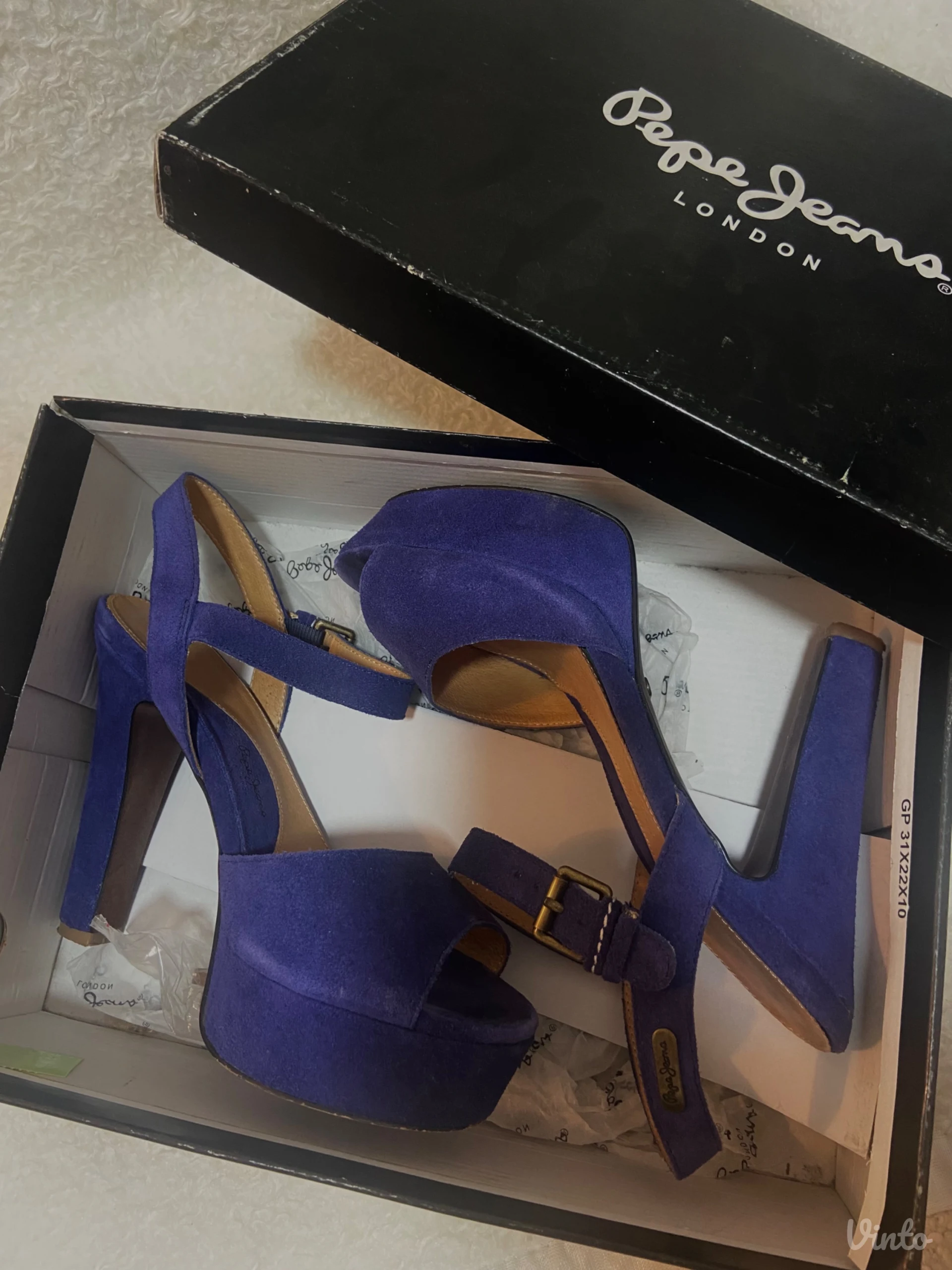 Pepe Jeans teget štikle / 39