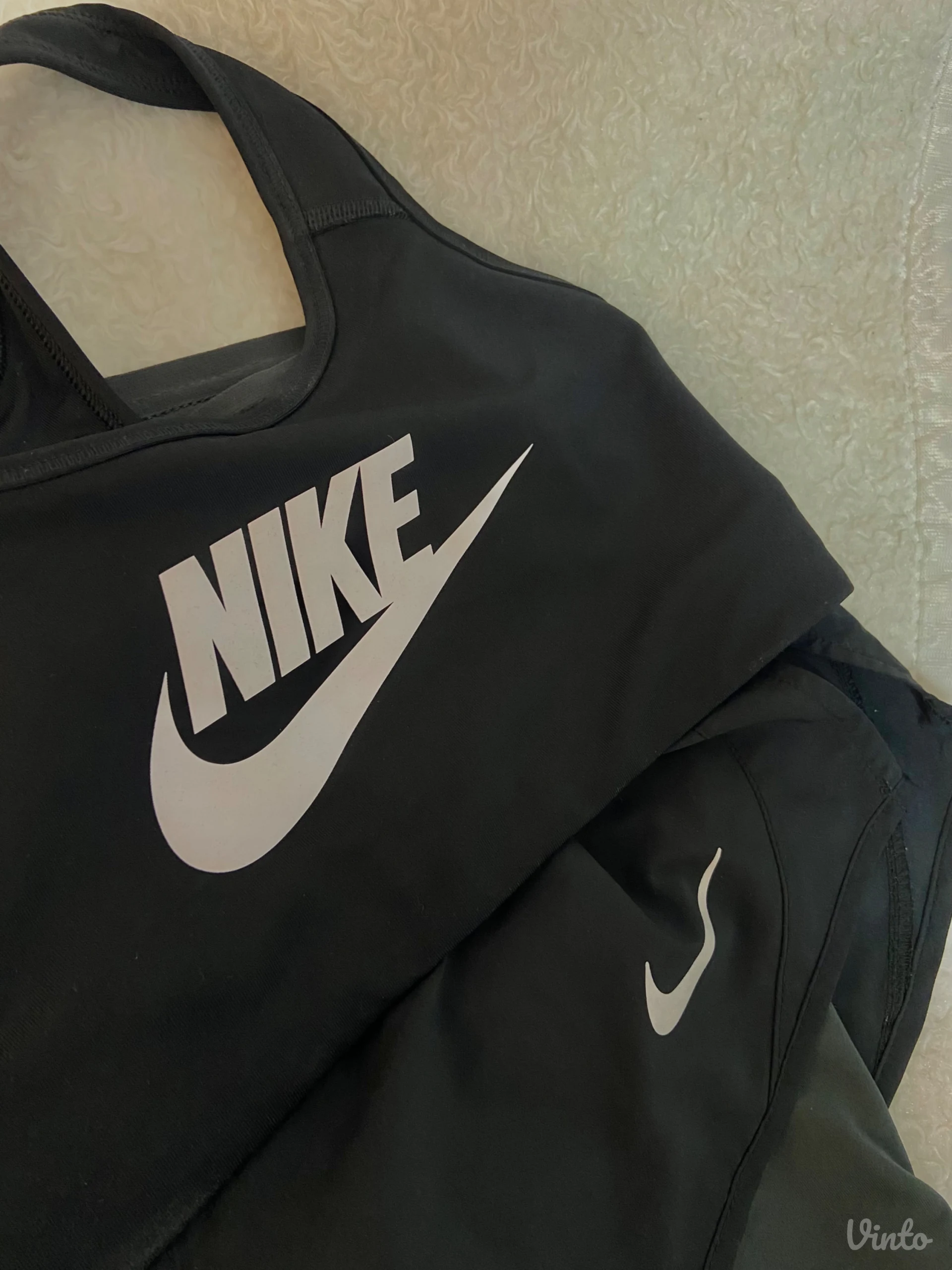 NIKE original crni sportski set / XS
