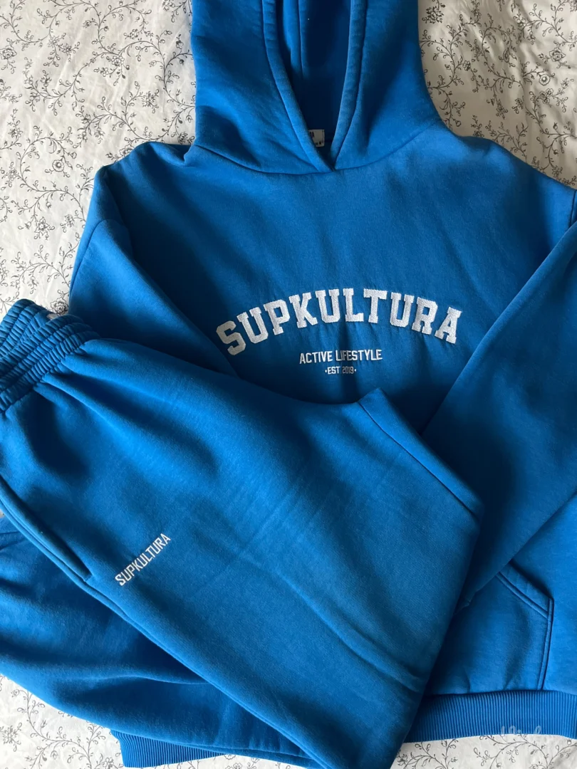 SUPKULTURA-Teddy komplet trenerka