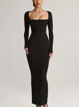 Bershka maxi haljina