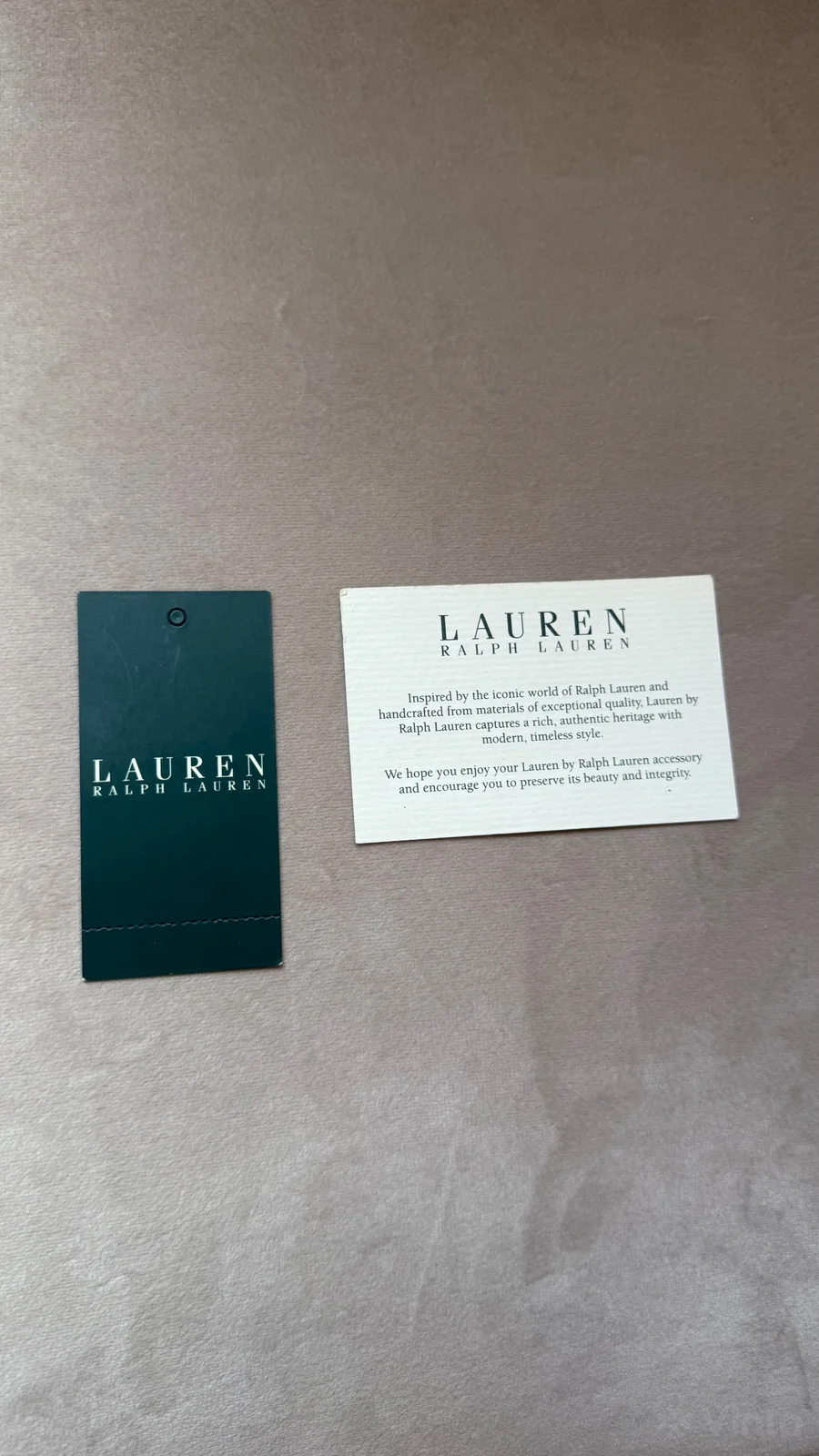 Kožna Ralph Lauren Torbica