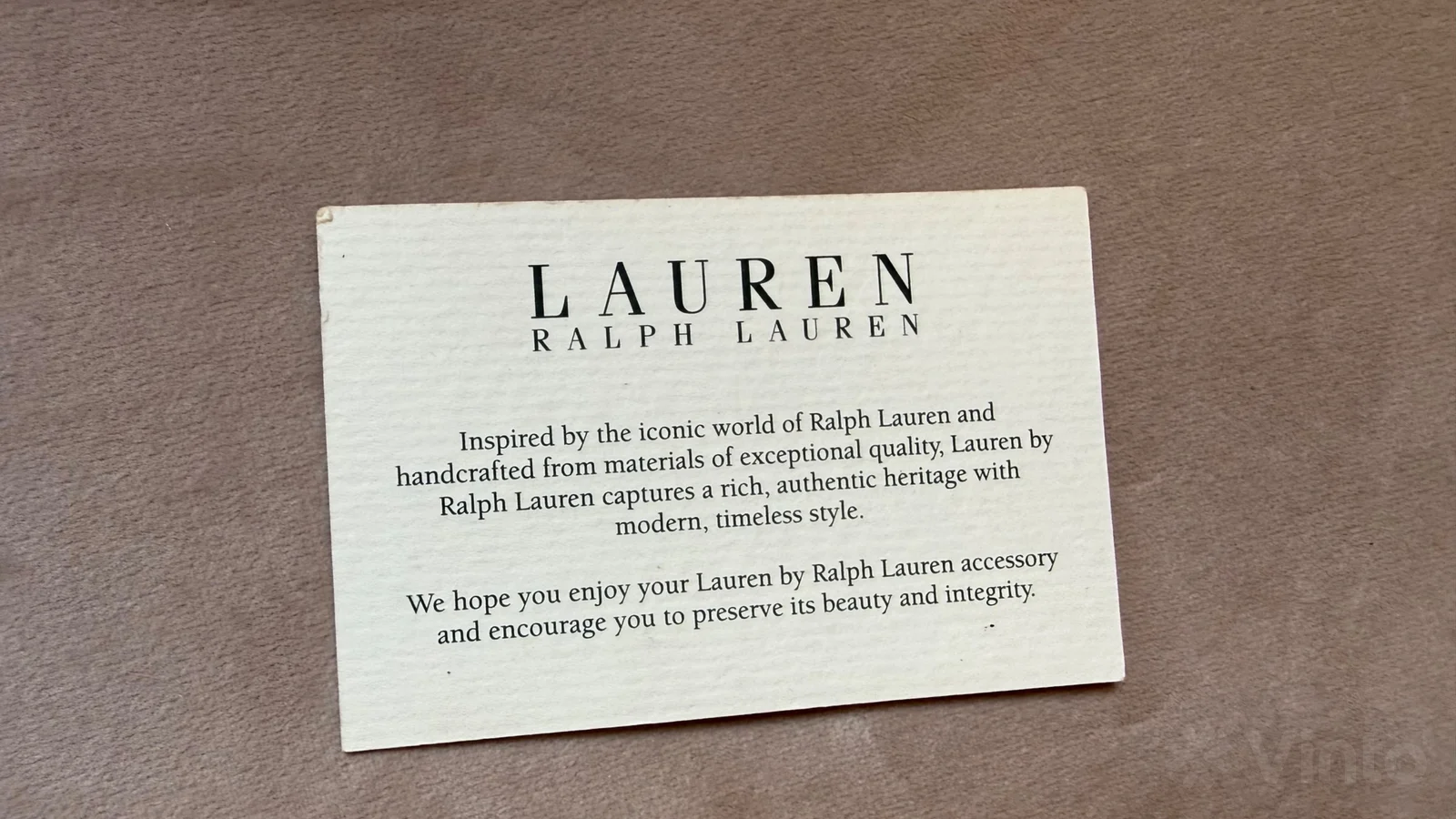 Kožna Ralph Lauren Torbica