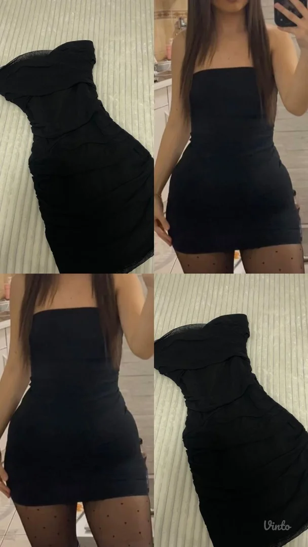 Crna elegantna haljina