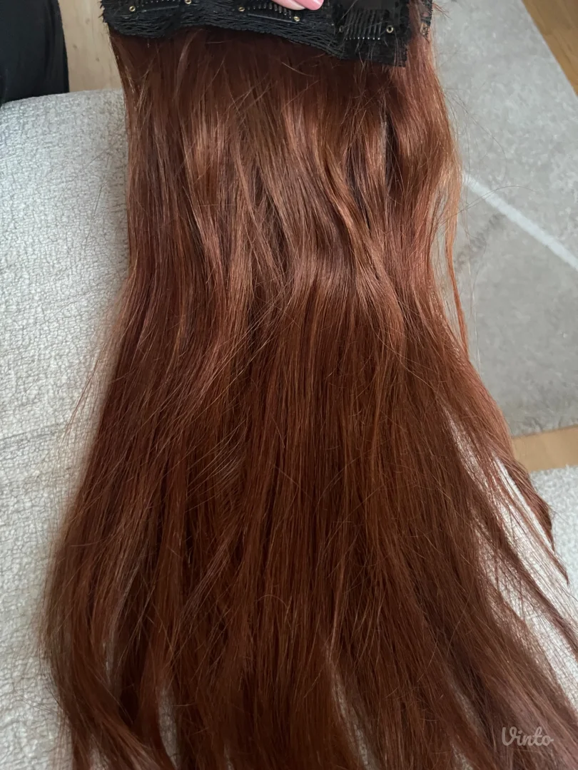 Prirodna kosa nadogradnja klipse