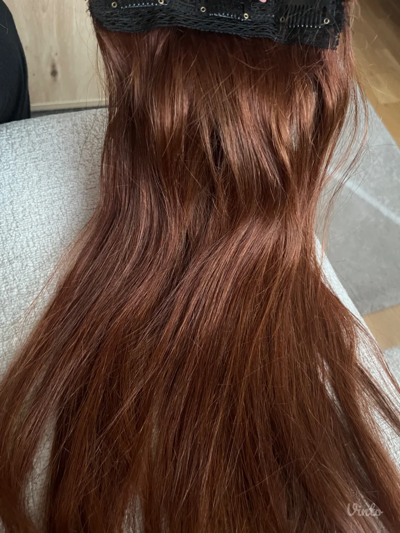 Prirodna kosa nadogradnja klipse