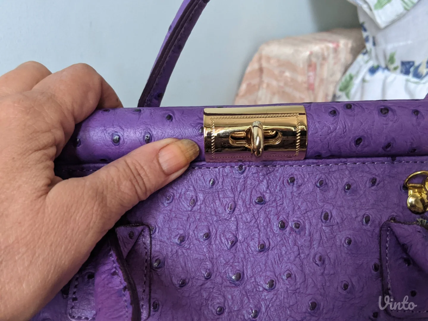 Pelle di Giada - Prirodna koža noja - Nova - Original