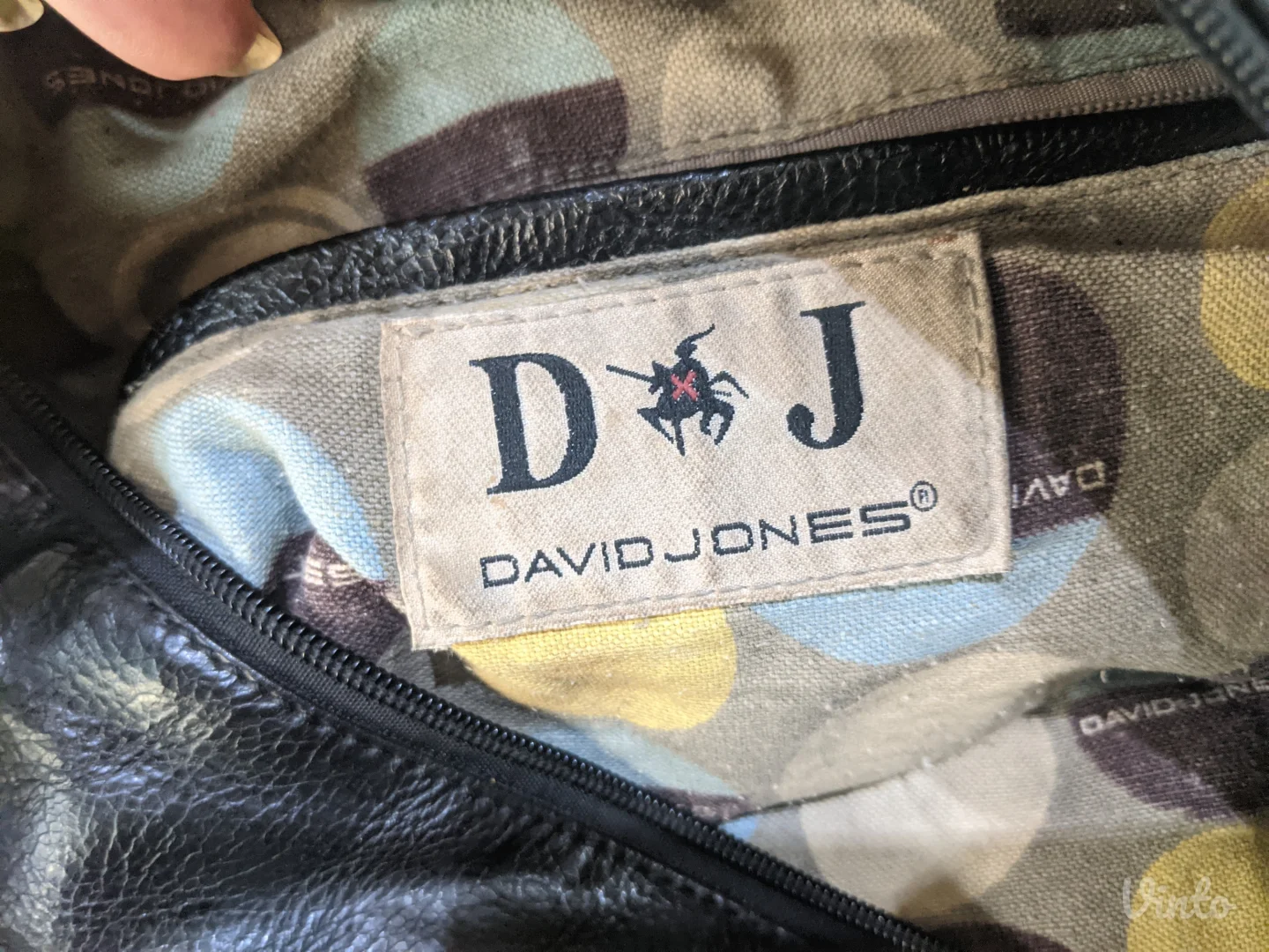 DAVID JONES - Original - Velika - prirodna koža