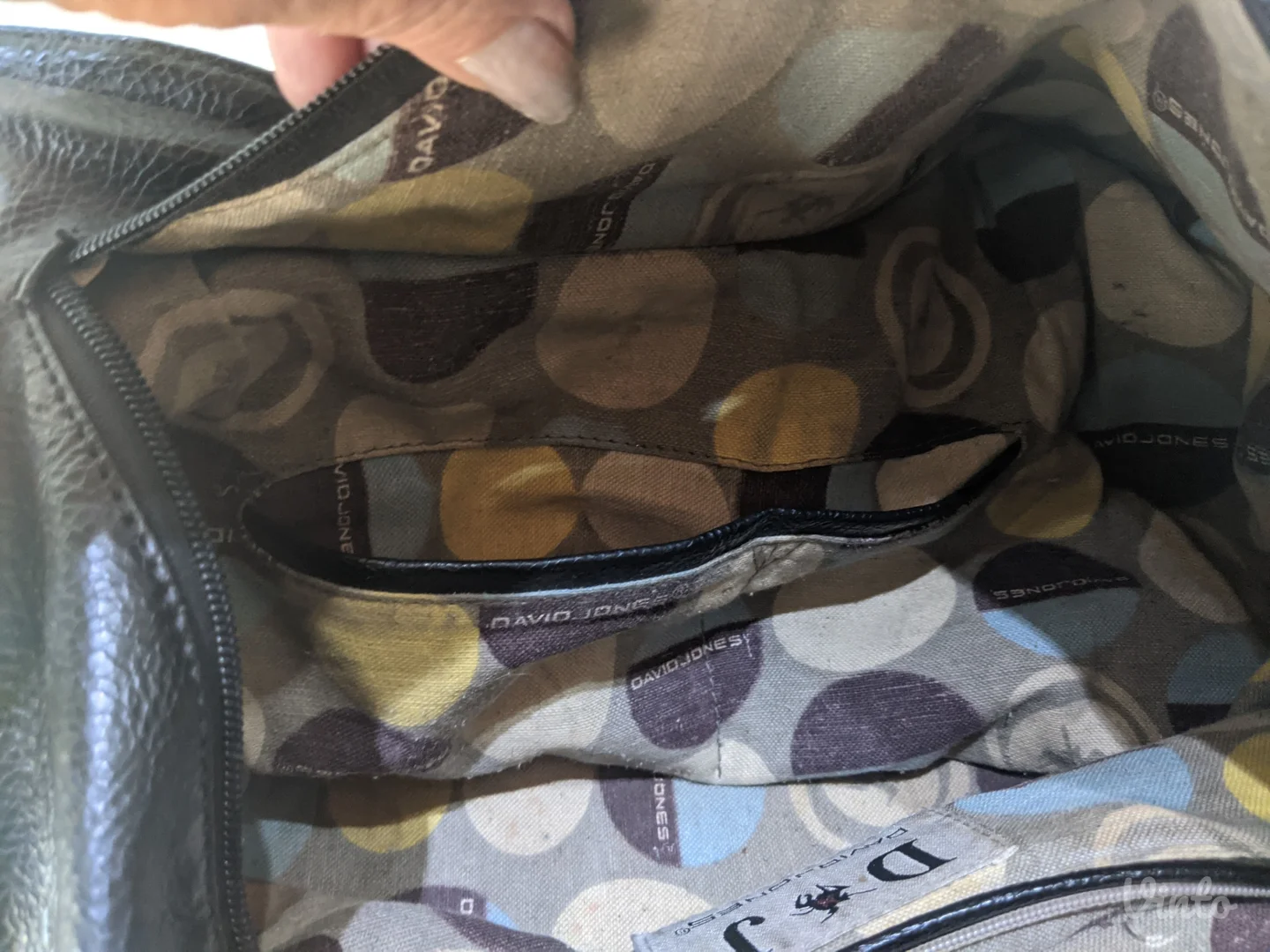 DAVID JONES - Original - Velika - prirodna koža