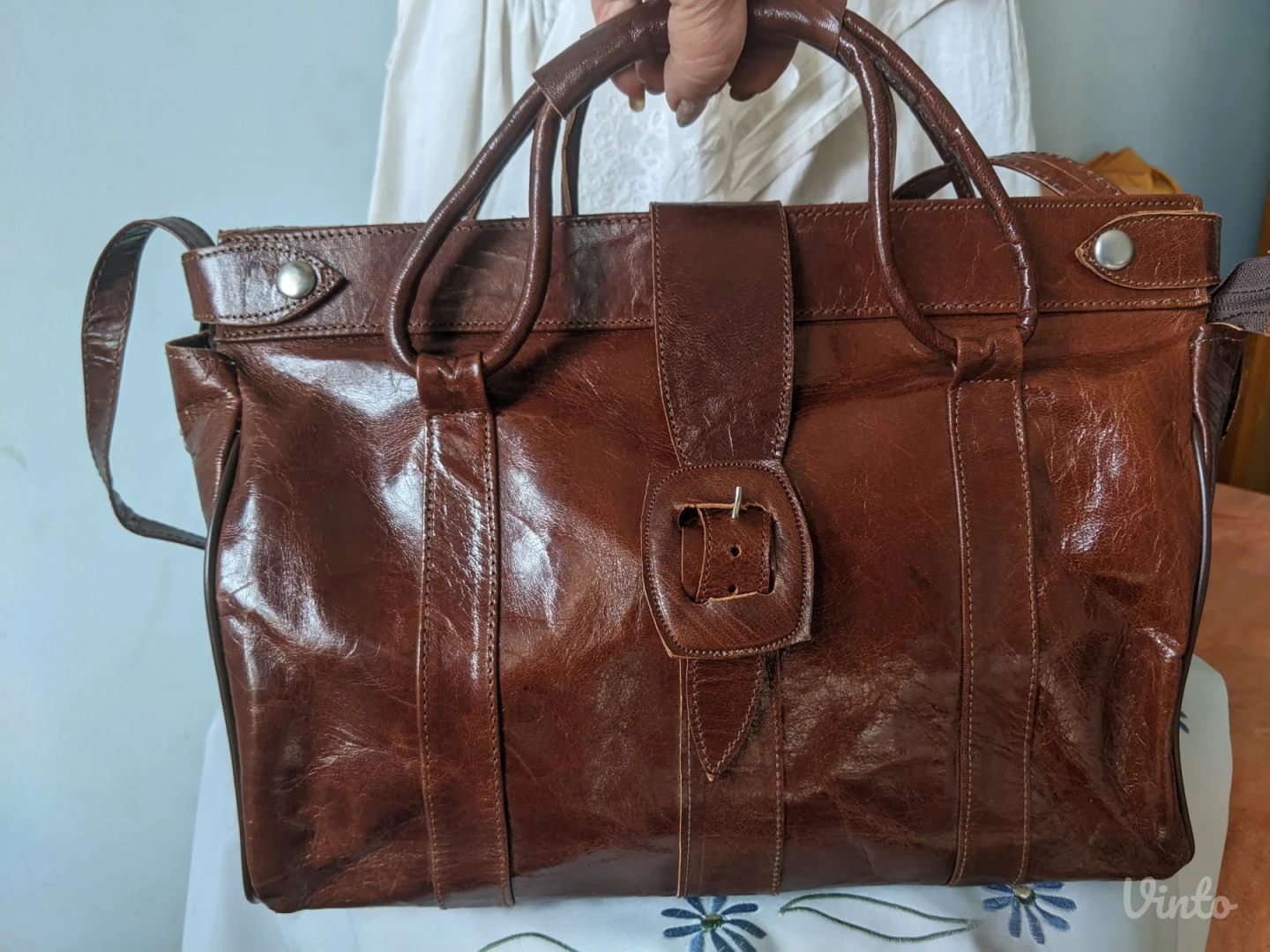 Tašna od pećene kamilje kože - Nova - Velika