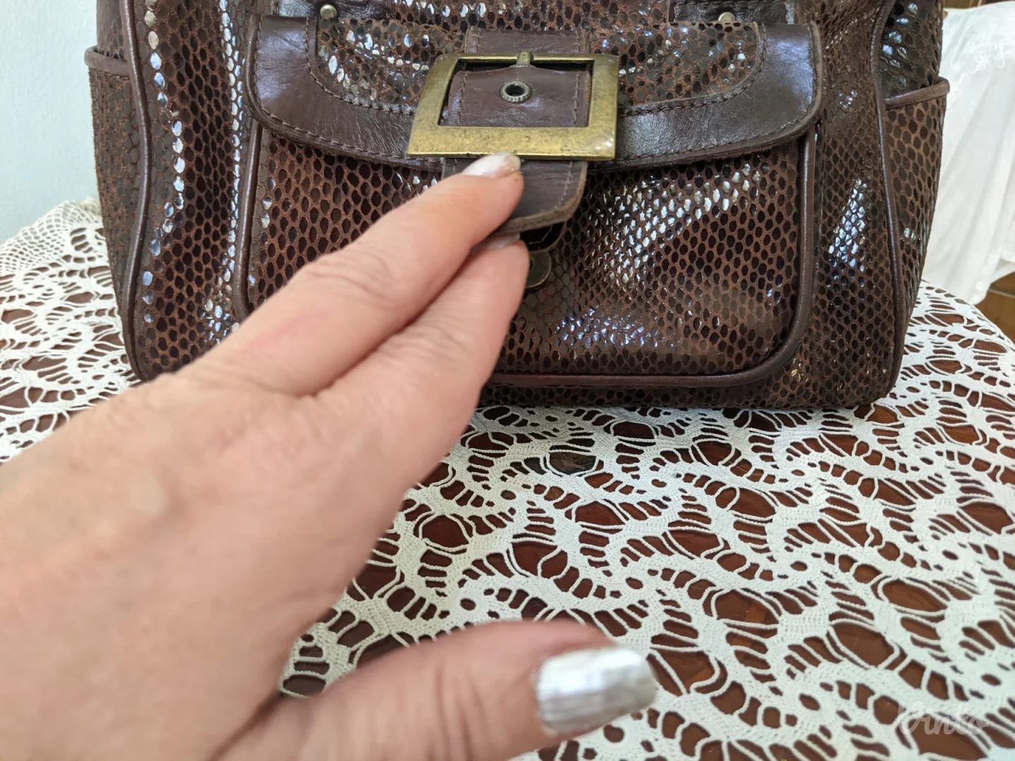 TAŠNA OD PRIRODNE KOŽE - Made in Italy