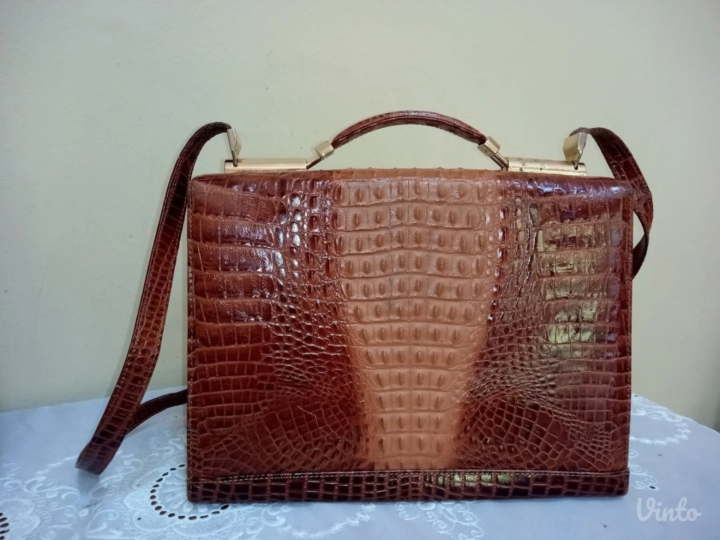 LA MONTE CREAZIONI-Prirodna krokodilska koza-NOVA-Orig.