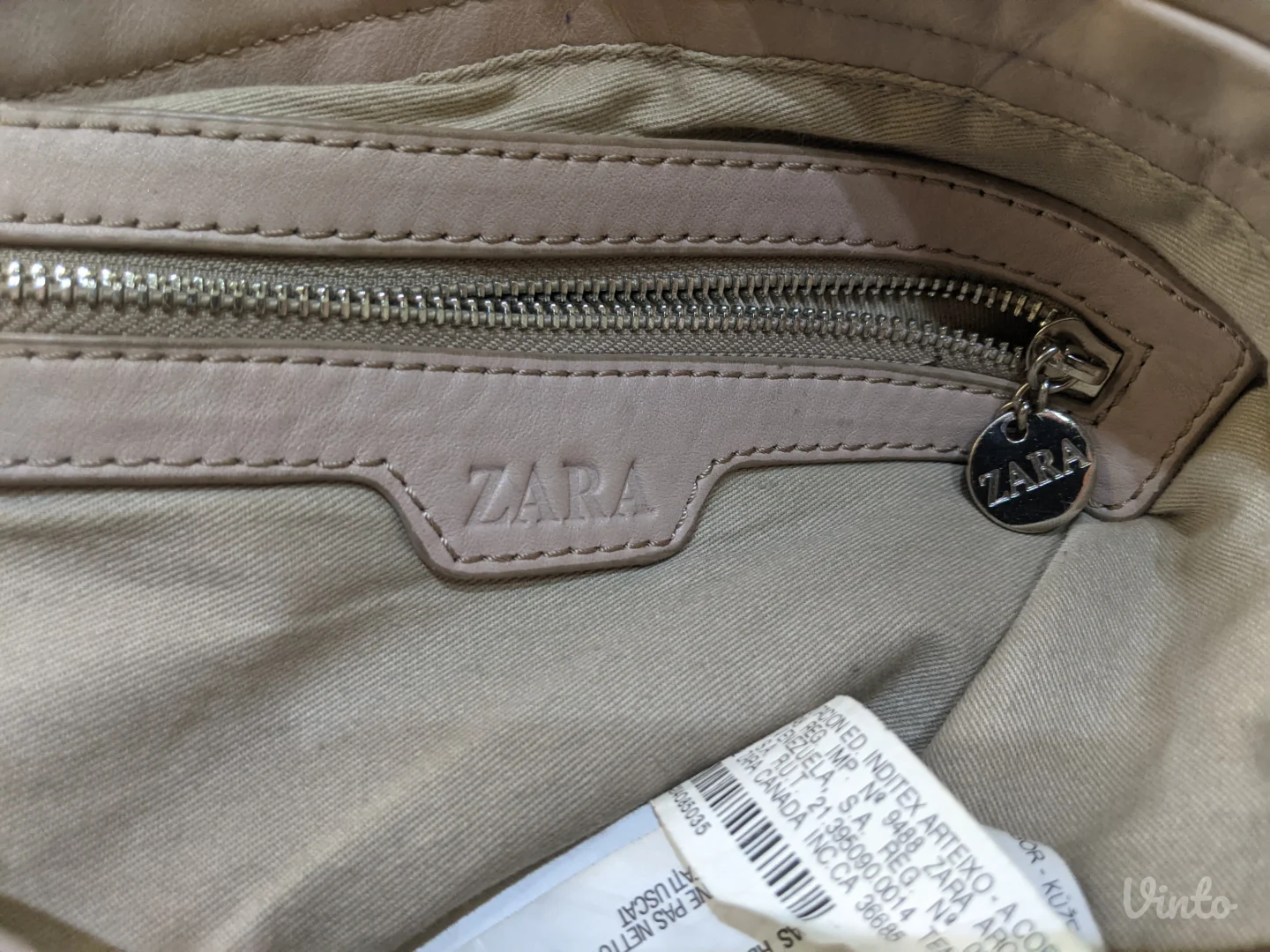 Zara - prirodna koža - Original