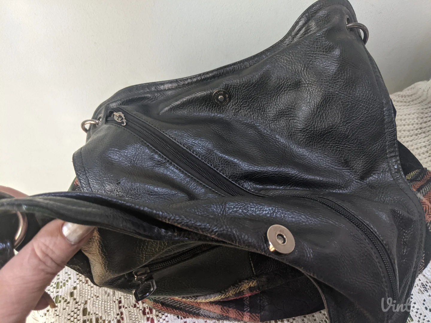 DAVID JONES - Original - Velika - prirodna koža