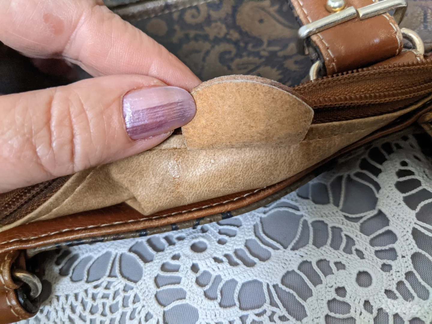 TEXIER - Prirodna koža - Velika - Original