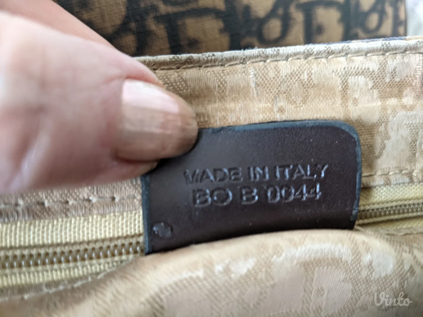 Cristian Dior - Trotter Canvas Shoulder -Original - torba