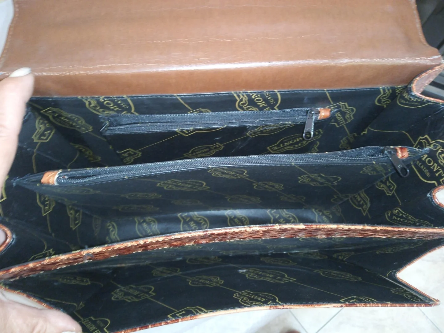 LA MONTE CREAZIONI-Prirodna krokodilska koza-NOVA-Orig.