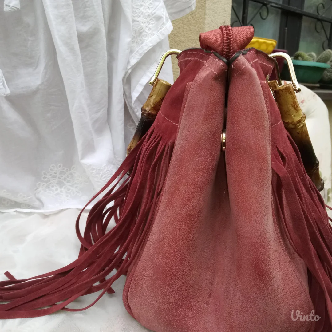 Paolo Bags - Original - Velika - NOVA - Velur koza