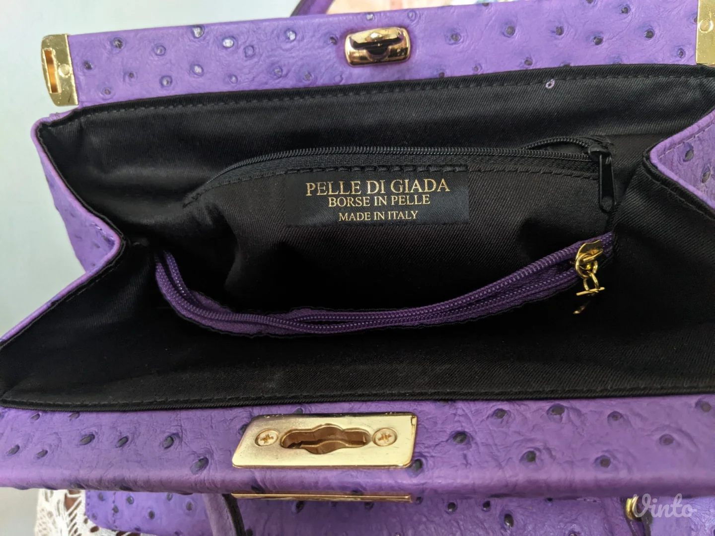 Pelle di Giada - Prirodna koža noja - Nova - Original