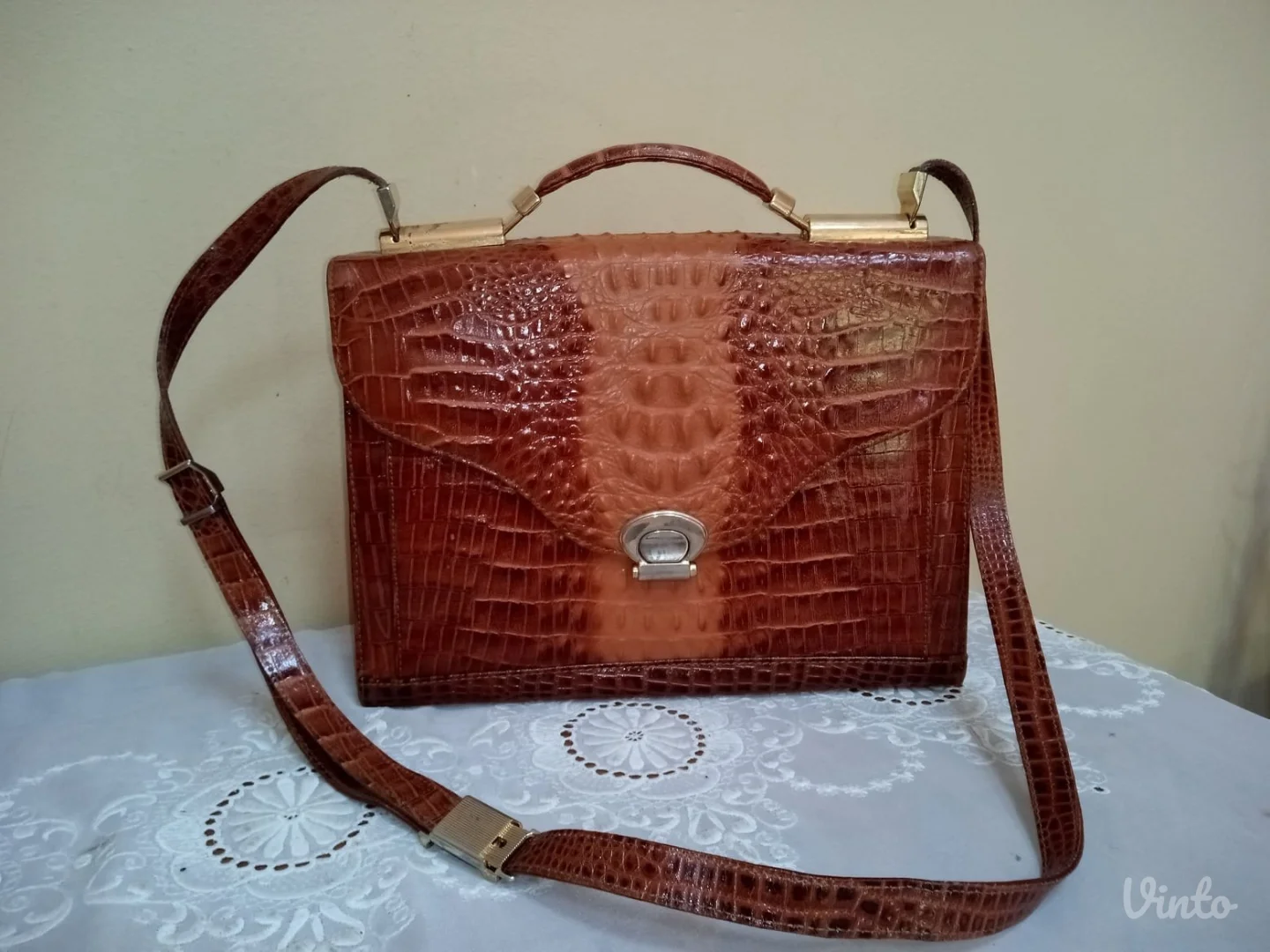 LA MONTE CREAZIONI-Prirodna krokodilska koza-NOVA-Orig.