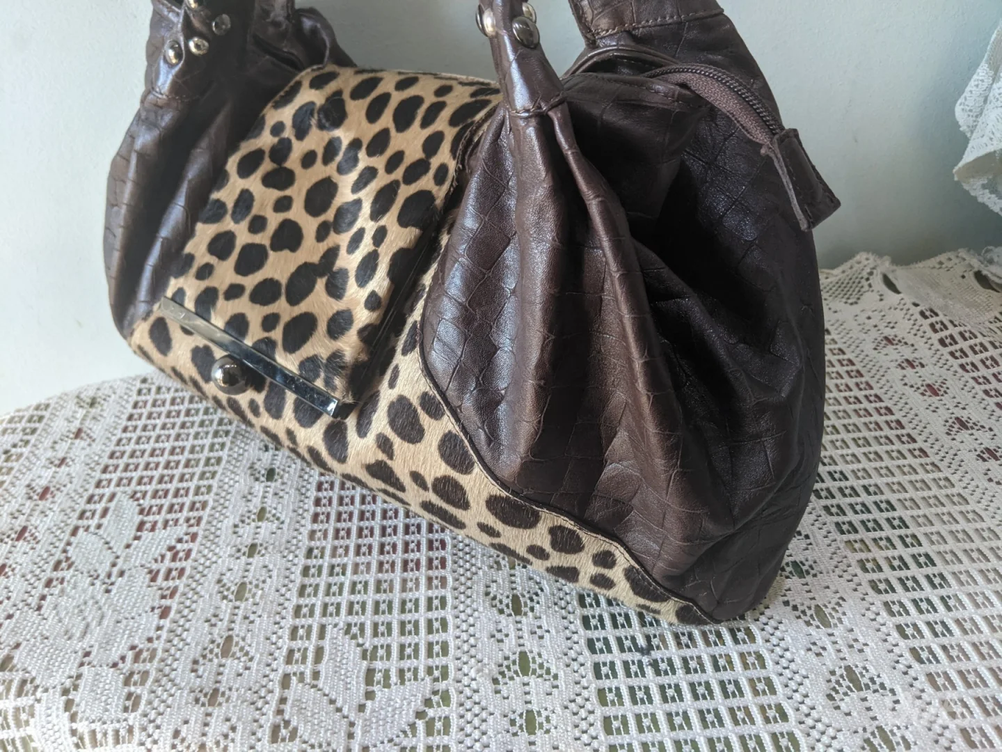 RIPANI - Original - prirodna koža + prirodno krzno